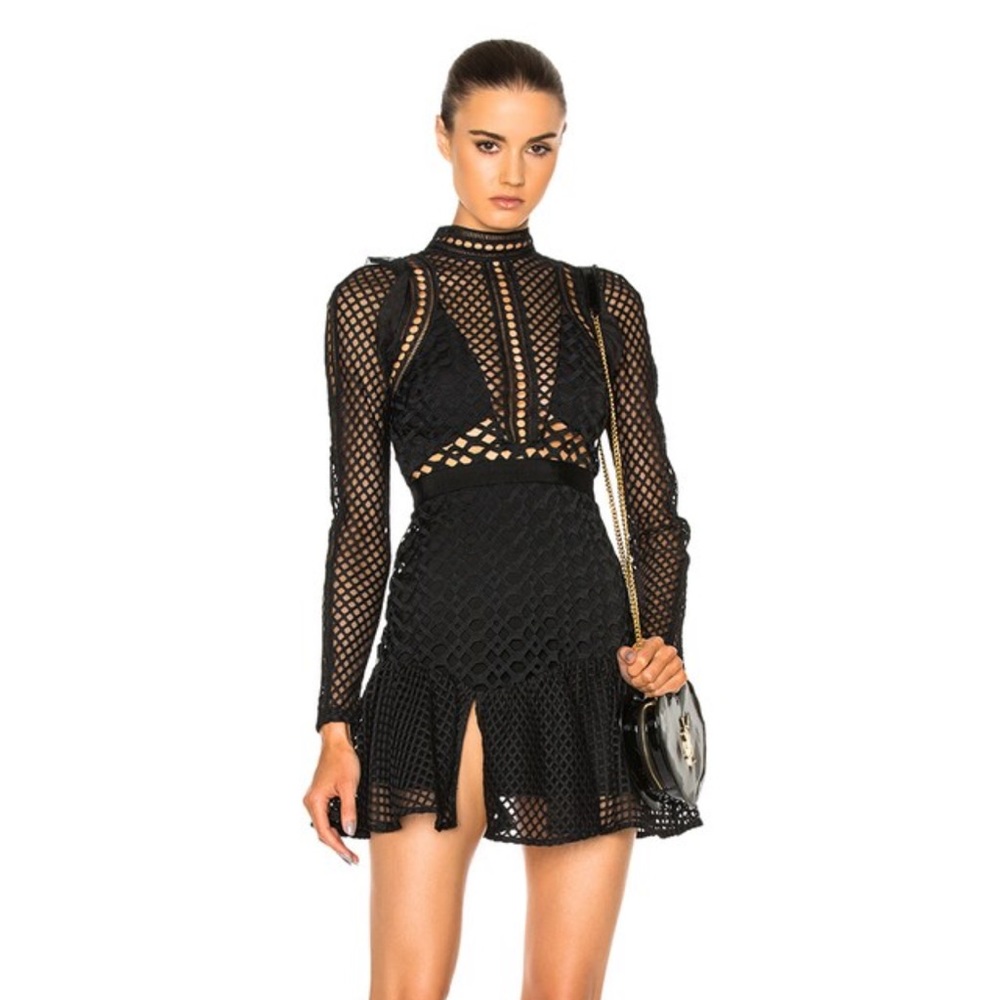 Self portrait Hall dress